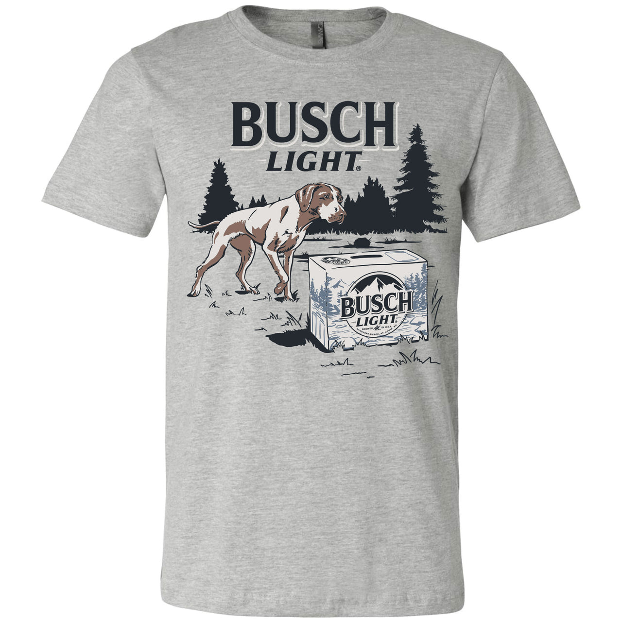 Busch Light - Wildlife - The Dog Found It T-shirt