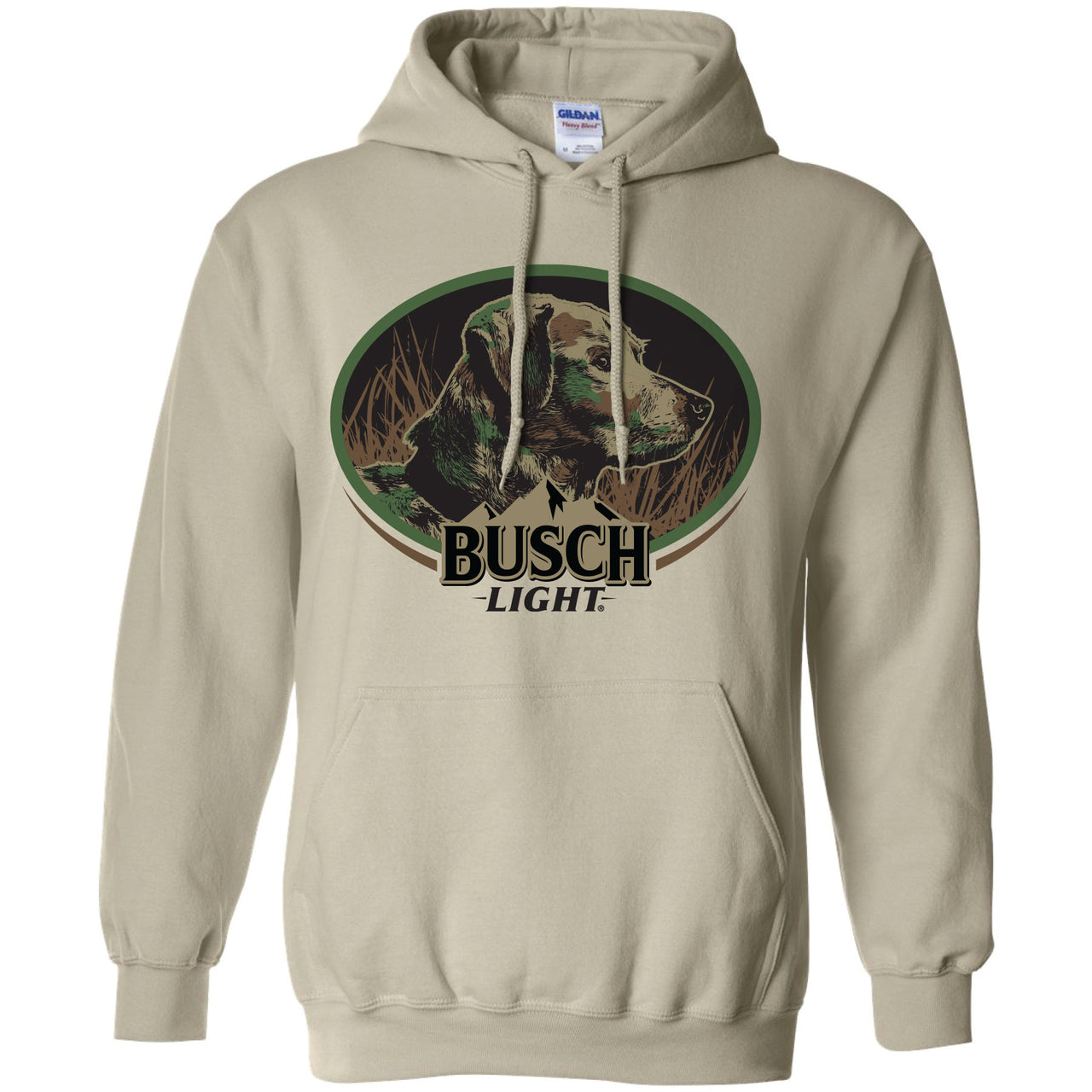 Busch Light - Hunting - Camo Blending in Dog Hoodie