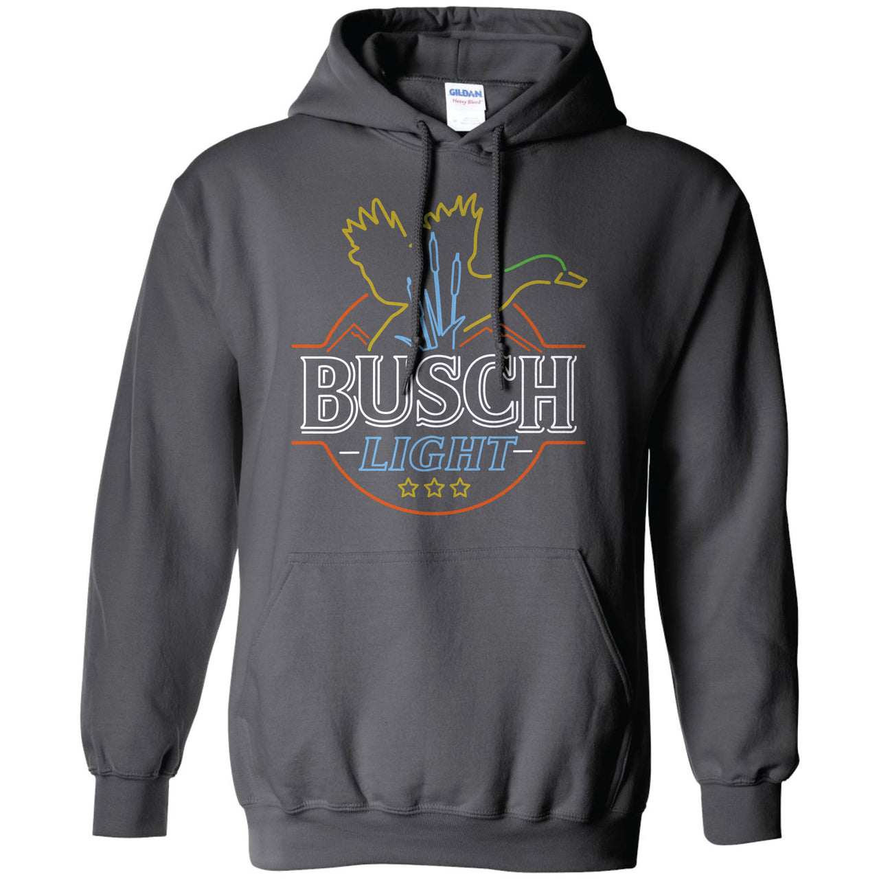 Busch Light - Hunting/Wildlife - Neon Duck Hoodie