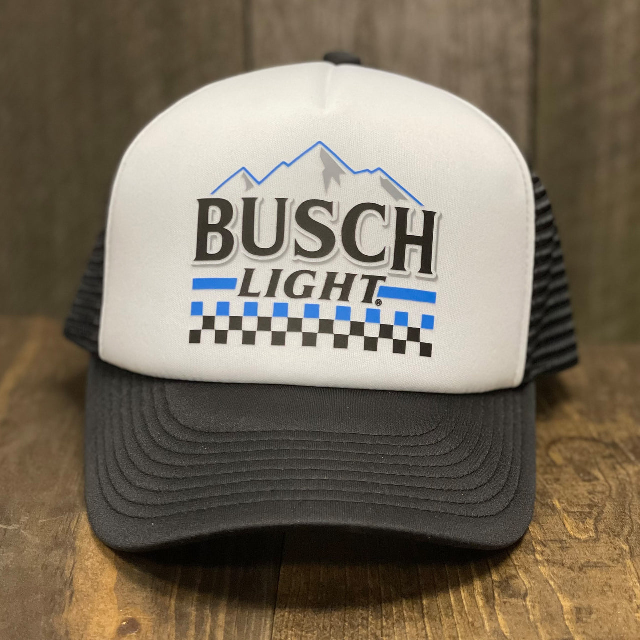 Busch Light - Foam Trucker Racing Hat - Snapback