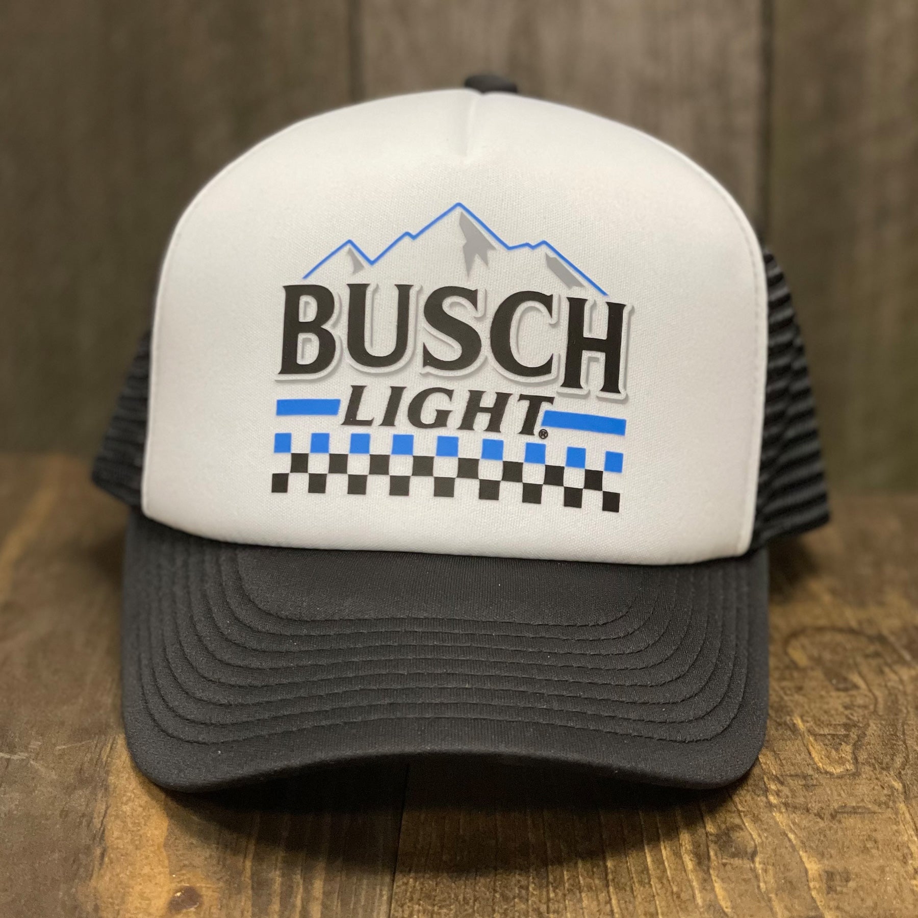 Busch Light Distressed Fishing Hat 