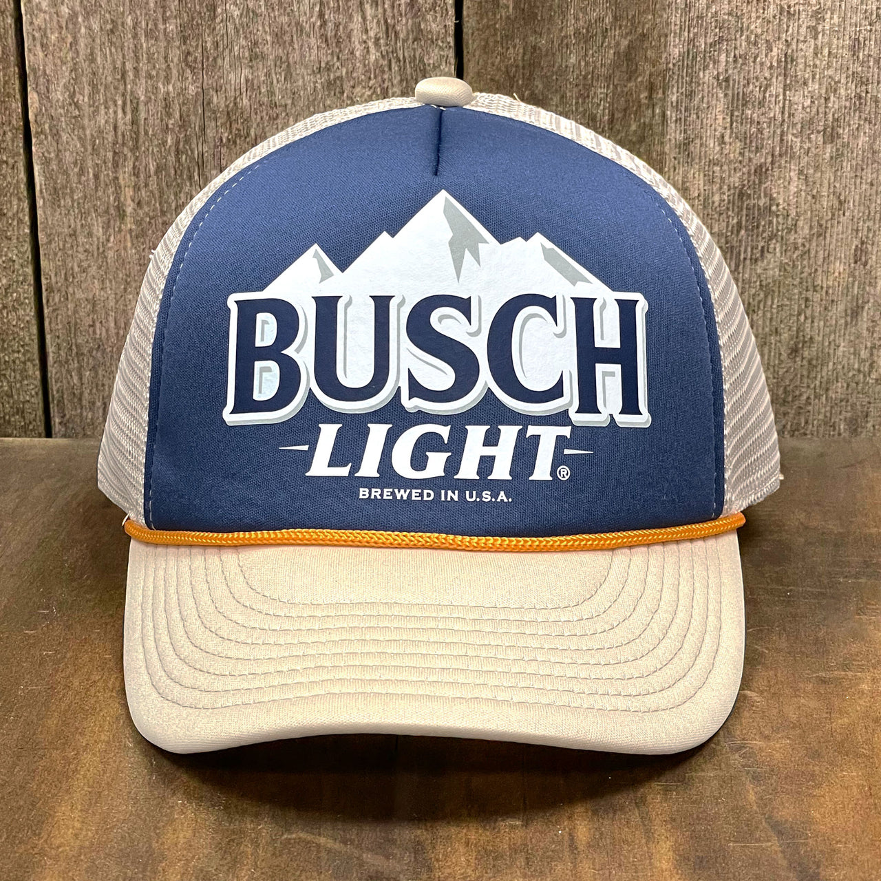 Busch Light - Oversized Logo Foam Trucker Hat - Snapback