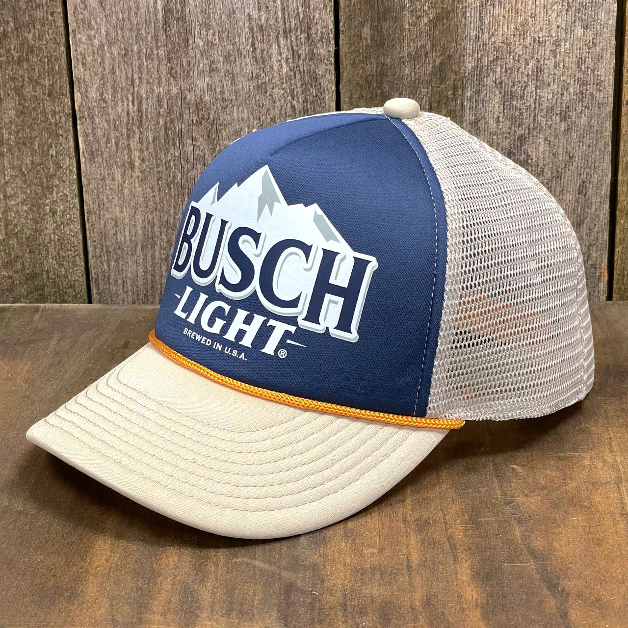 Busch Light - Oversized Logo Foam Trucker Hat - Snapback