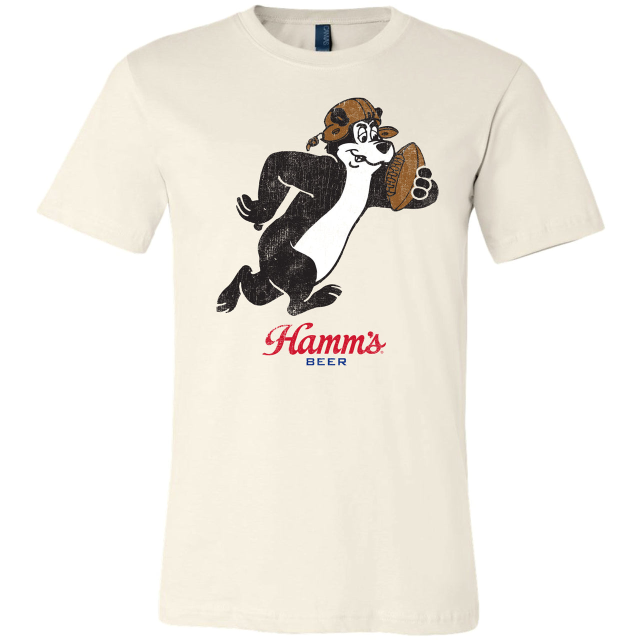 Hamm's - Hamm's Bear - Football Run Play T-shirt