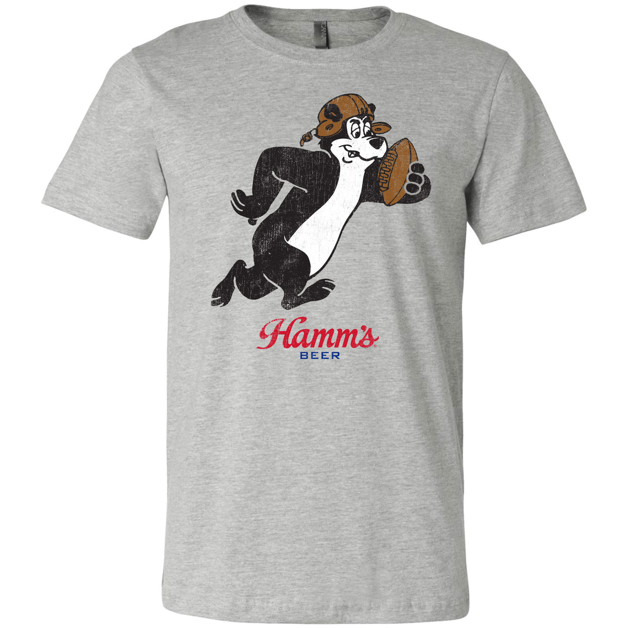 Hamm's - Hamm's Bear - Football Run Play T-shirt