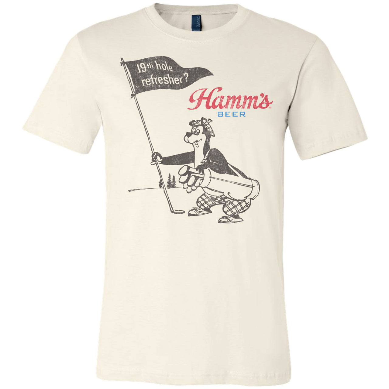 Hamm's - Hamm's Bear Golf - 19th Hole Refresher T-shirt