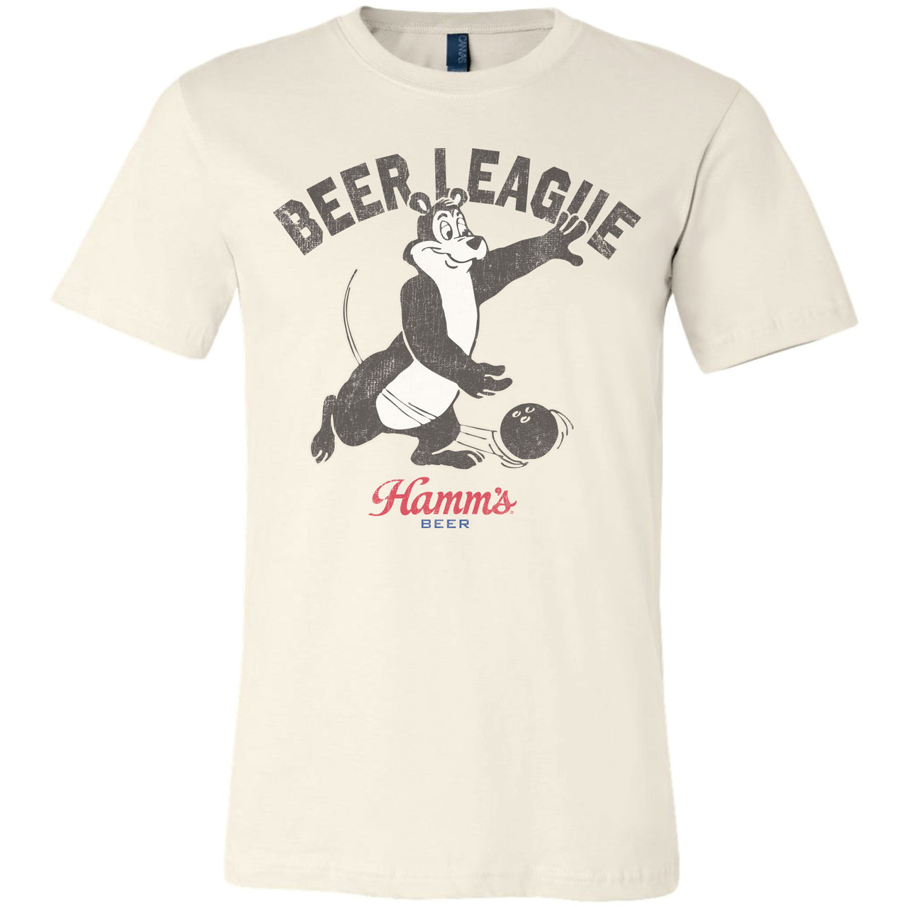 Hamm's - Hamm's Bear Bowling - Beer League Perfect Strike T-shirt