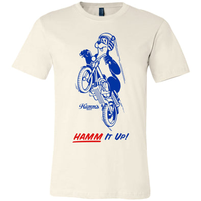 Hamm's - Hamm's Bear - Bear Motorcycle T-shirt