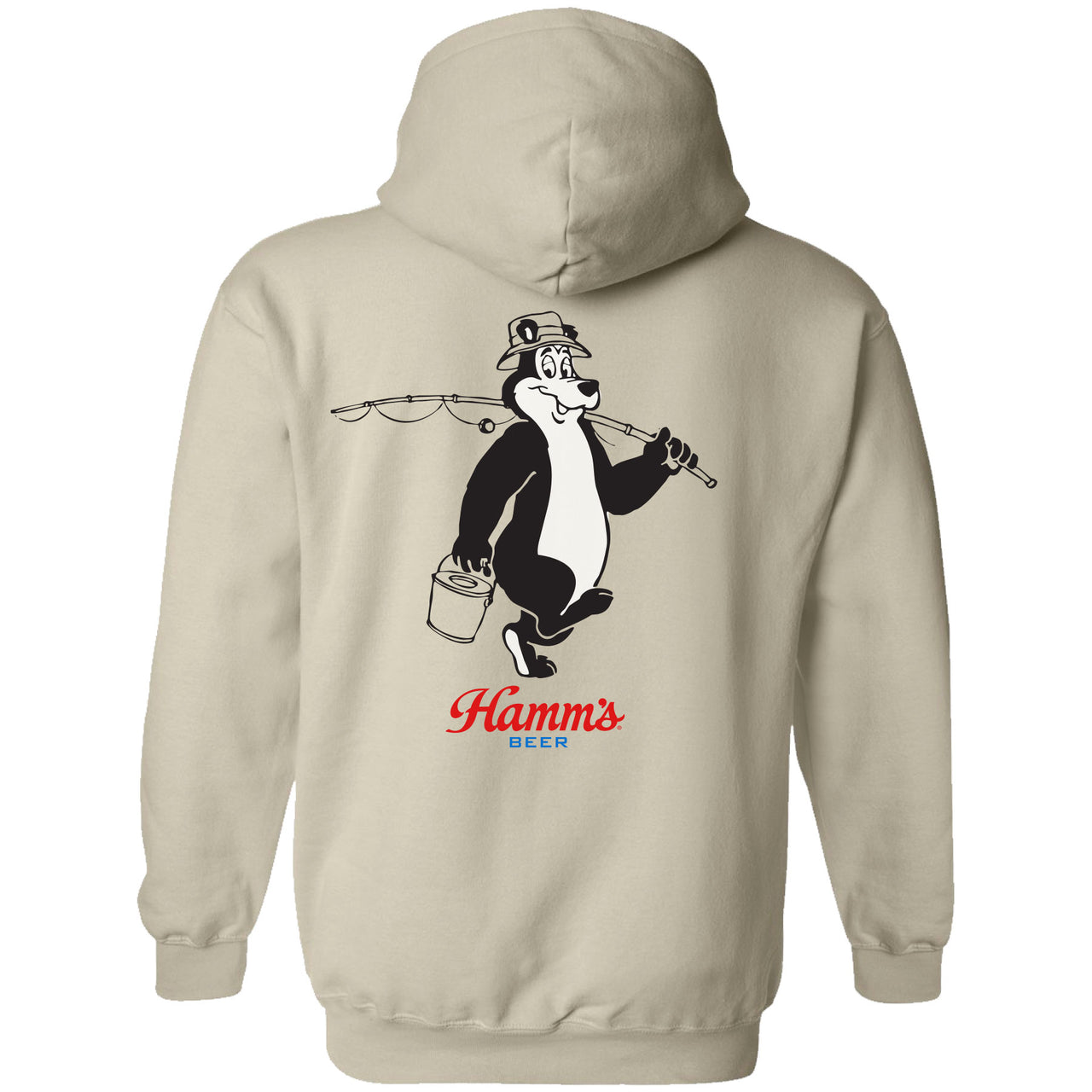 Hamm's - Hamm's Bear - Greetings / Fishing 2-sided Hoodie