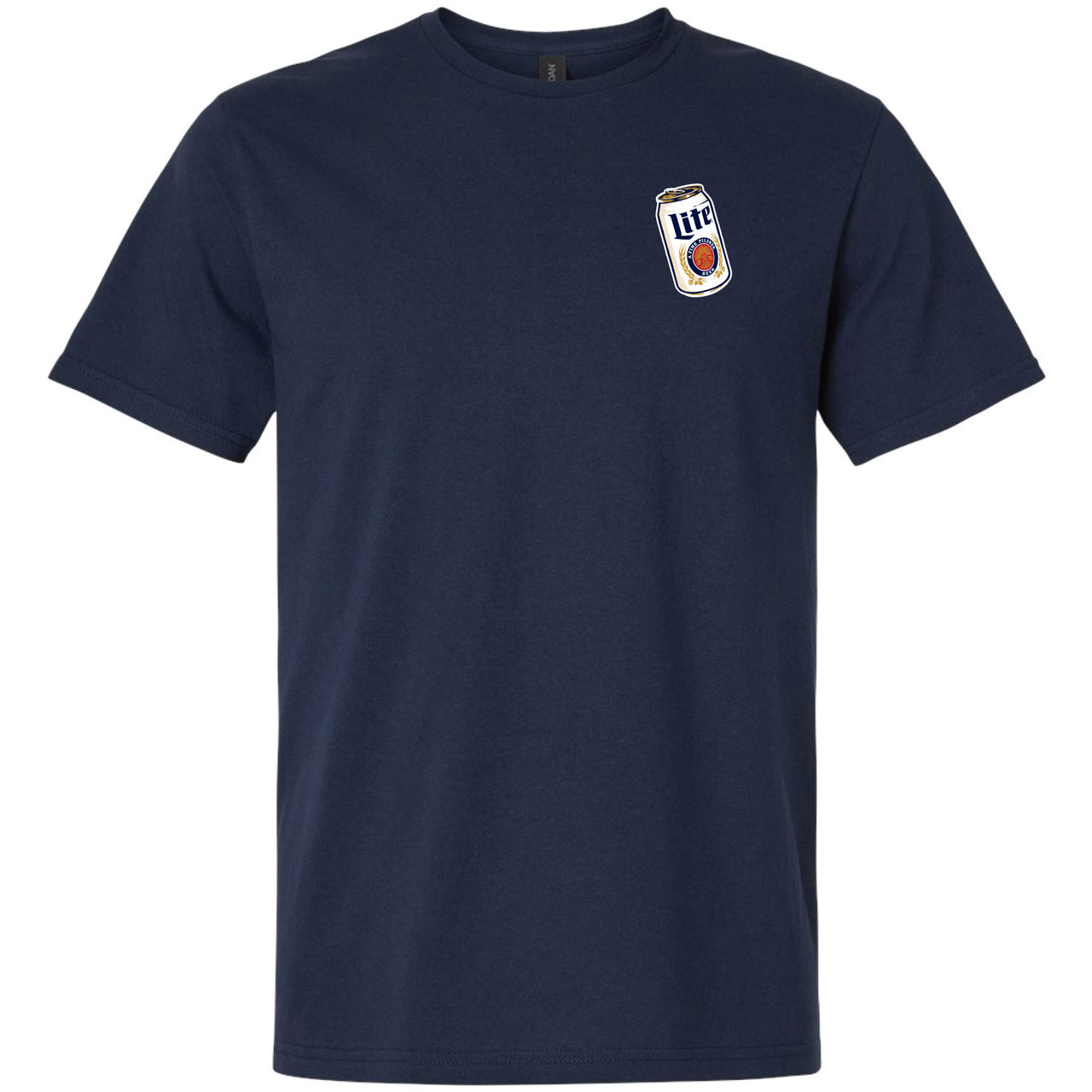 Miller Lite - Can Crest and Logo 2-sided T-shirt