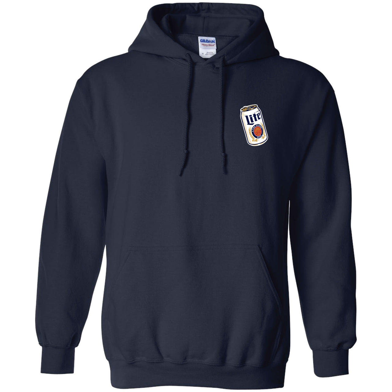Miller Lite - Can Crest and Logo 2-sided Hoodie