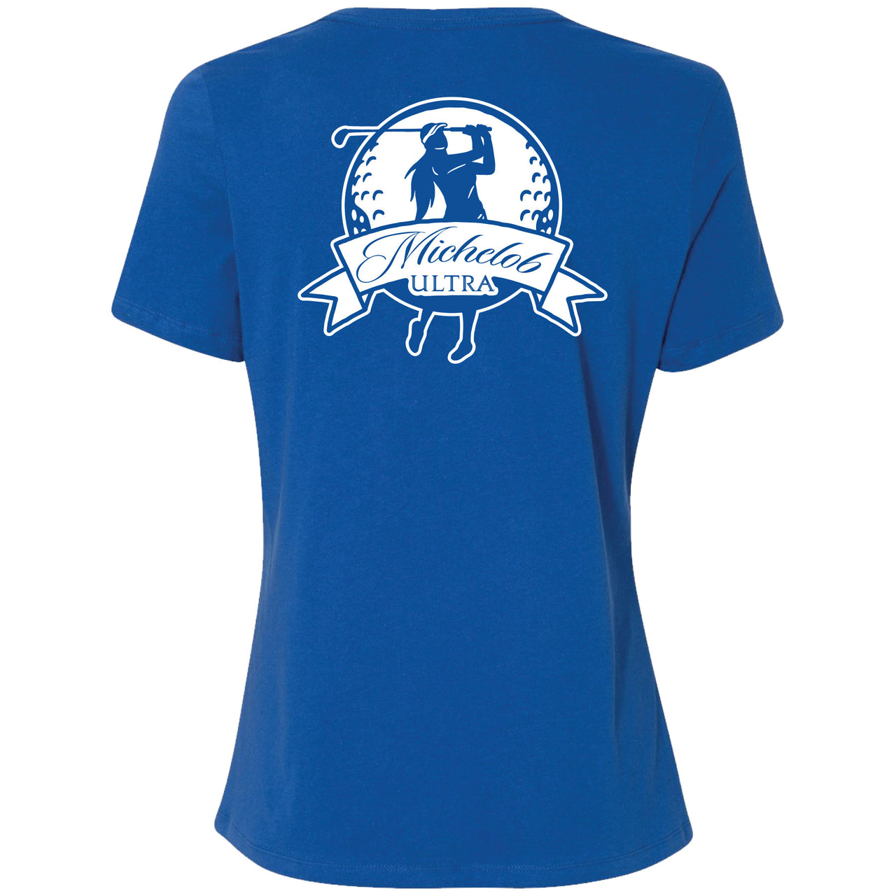 Michelob Ultra - Golf Tee Time Ladies 2-sided T-shirt