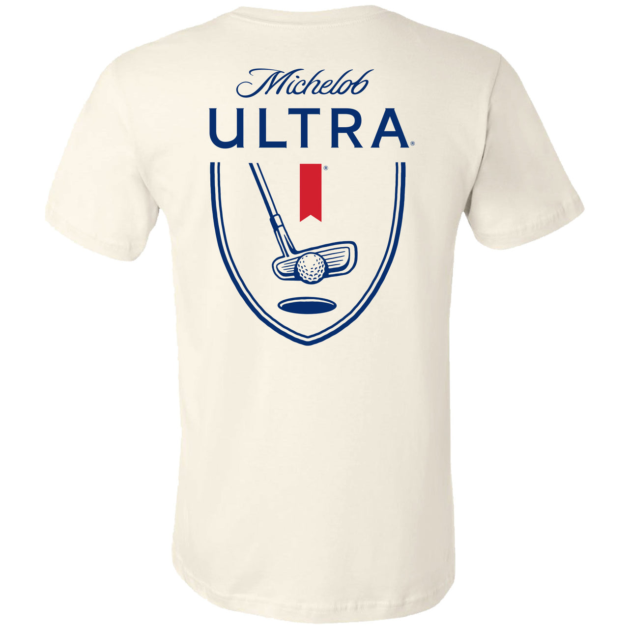 Michelob Ultra - Putting Golf Crest 2-sided - T-shirt