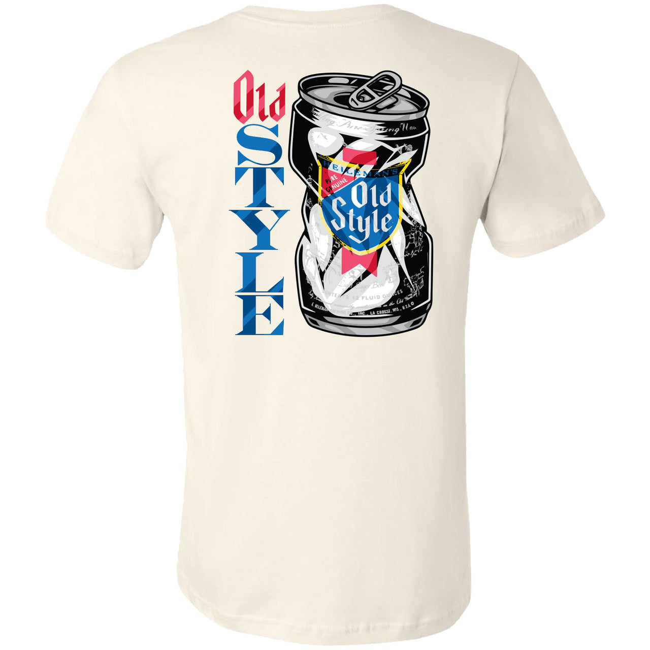 Old Style - Crushed Can 2-sided T-shirt