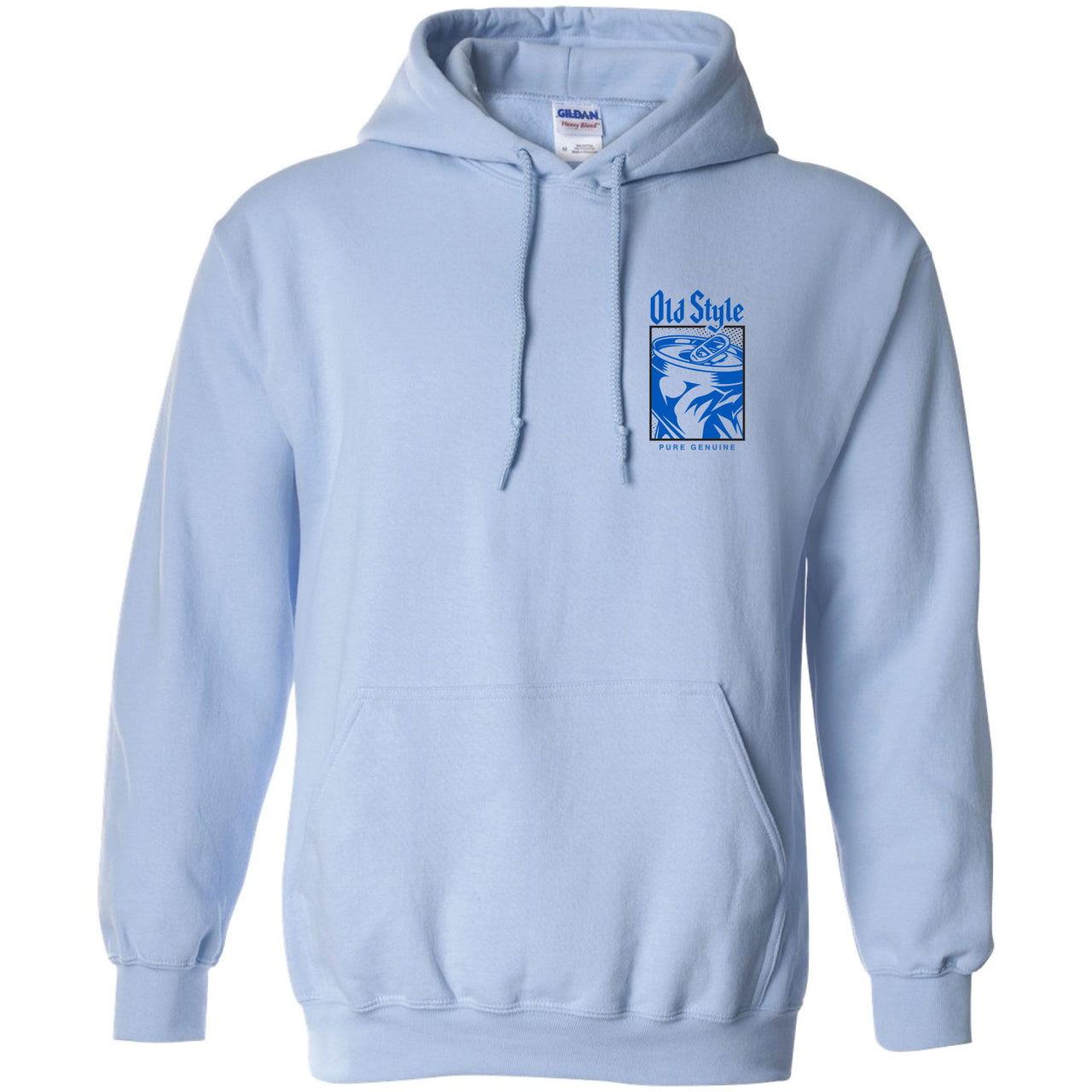 Old Style - Crushed Can 2-sided Hoodie