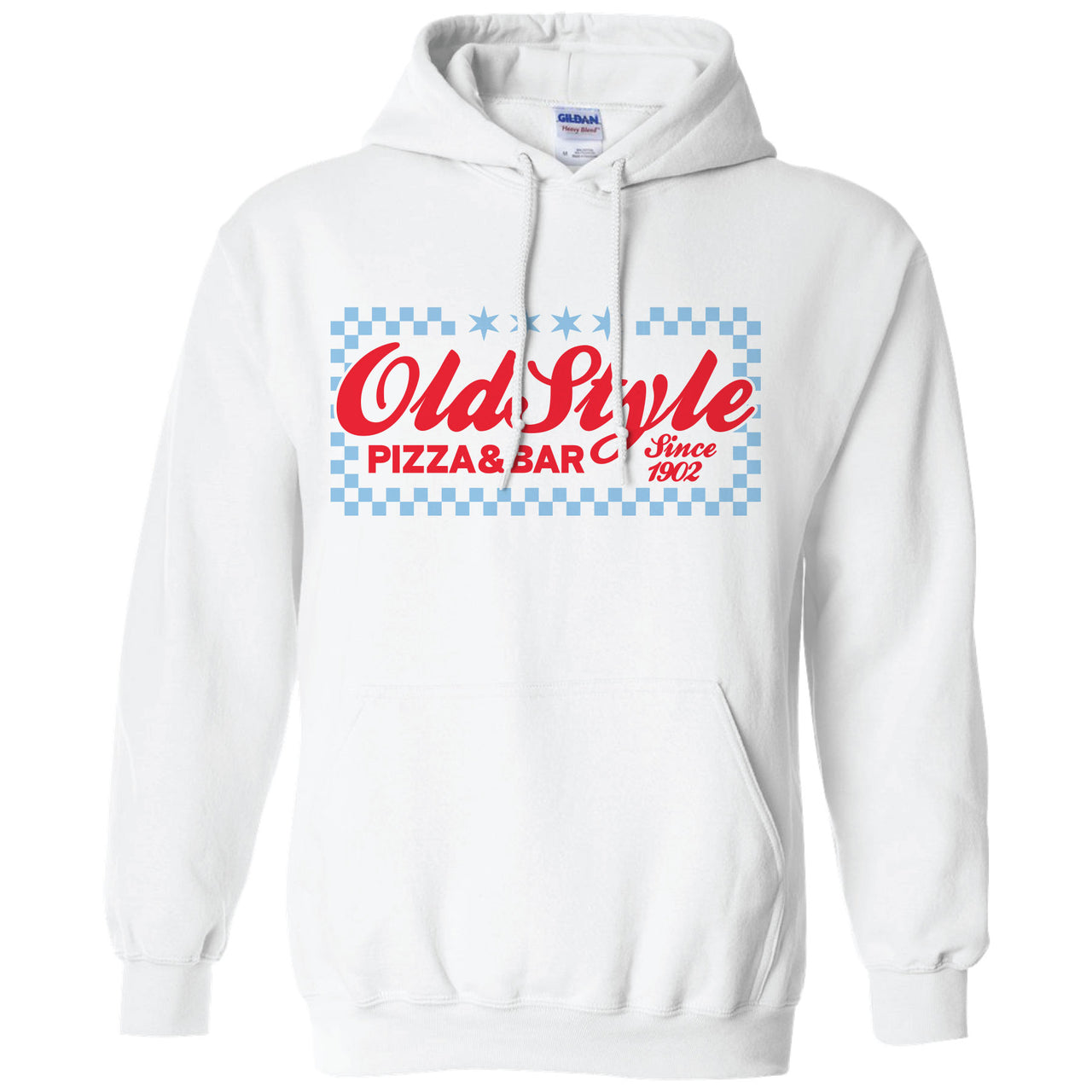 Old Style - Chicago Pizza Ad 2-sided Hoodie