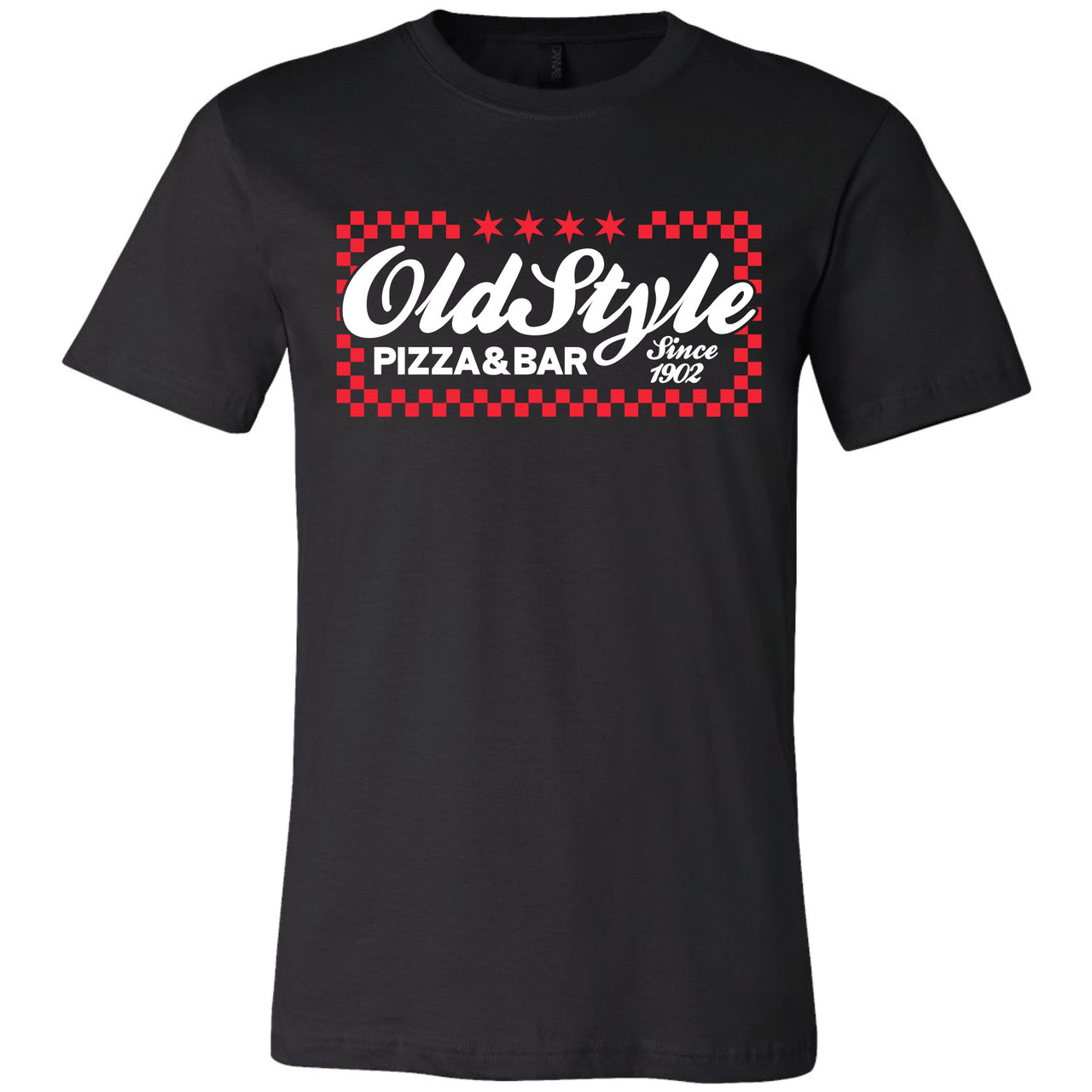 Old Style - Chicago Pizza Ad 2-sided T-shirt - V2