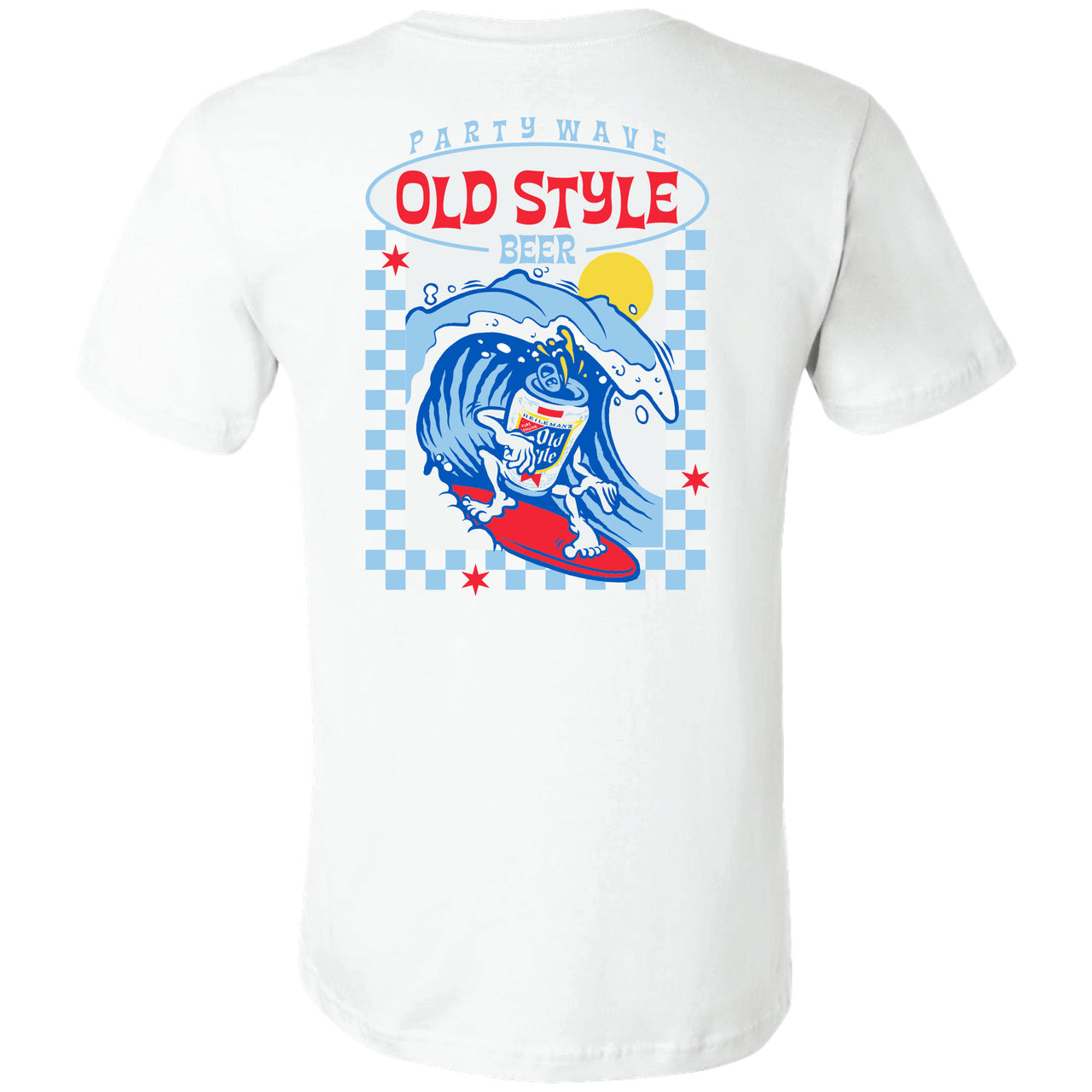 Old Style - Party Wave Vintage Ad 2-sided T-shirt