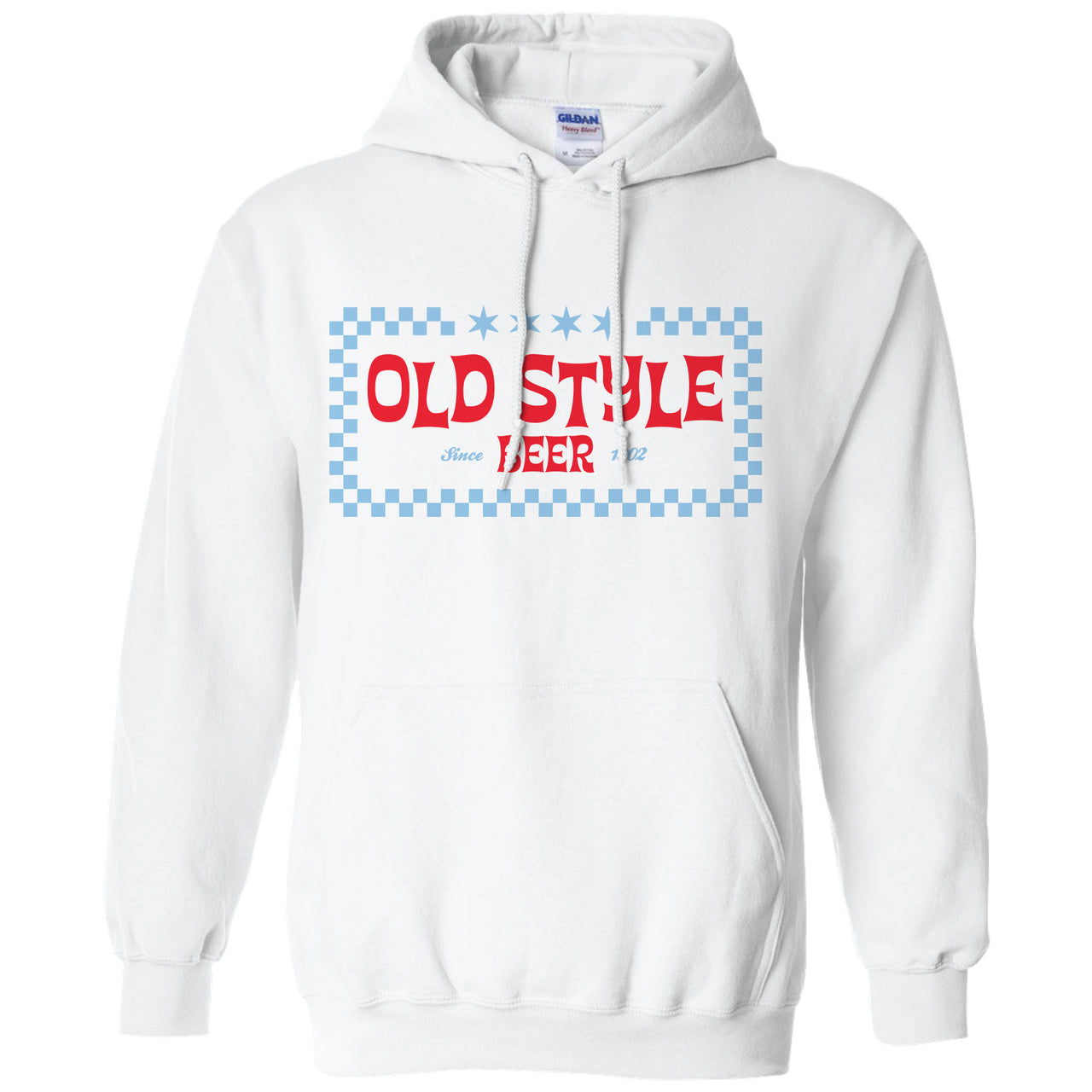 Old Style - Party Wave Vintage Ad 2-sided Hoodie