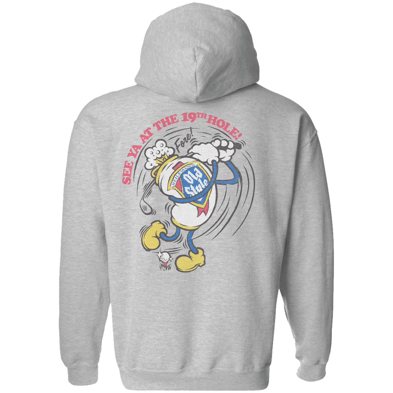 Old Style - Golf - See Ya At The 19th Hole 2-sided Hoodie
