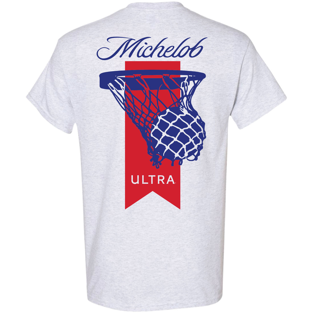 Michelob Ultra - Basketball Swish 2-Sided T-Shirt