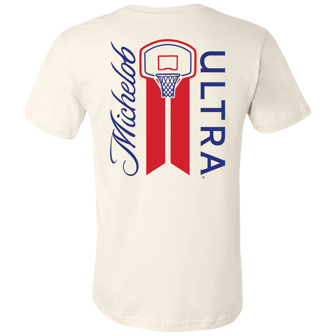 Michelob Ultra - Basketball Hoop 2-Sided T-Shirt