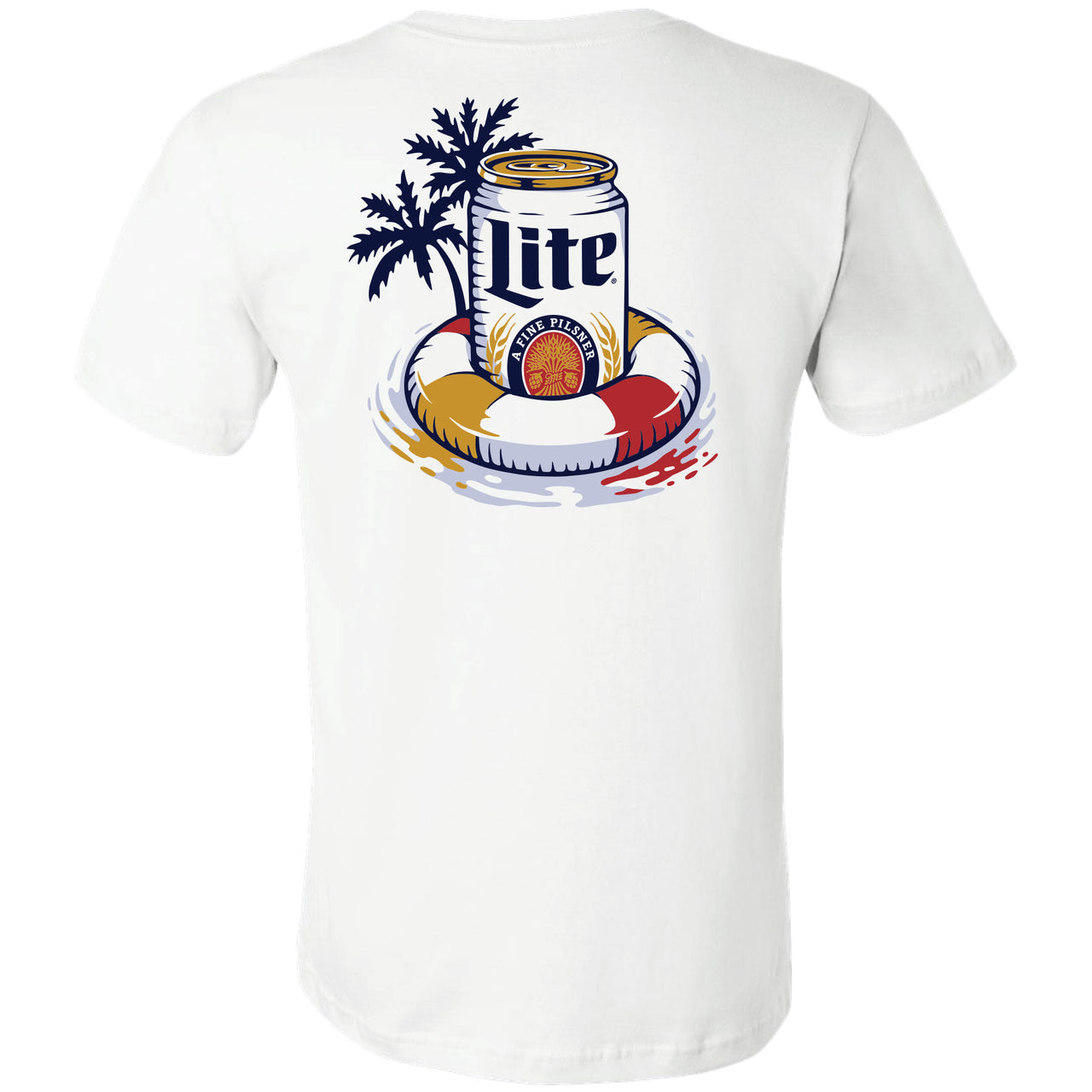 Miller Lite - Inner Tube 2-sided T-shirt