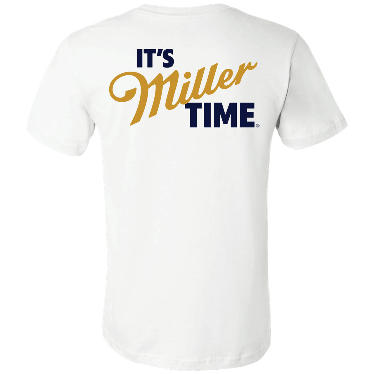 Miller Lite - It's Miller Time 2-sided T-shirt