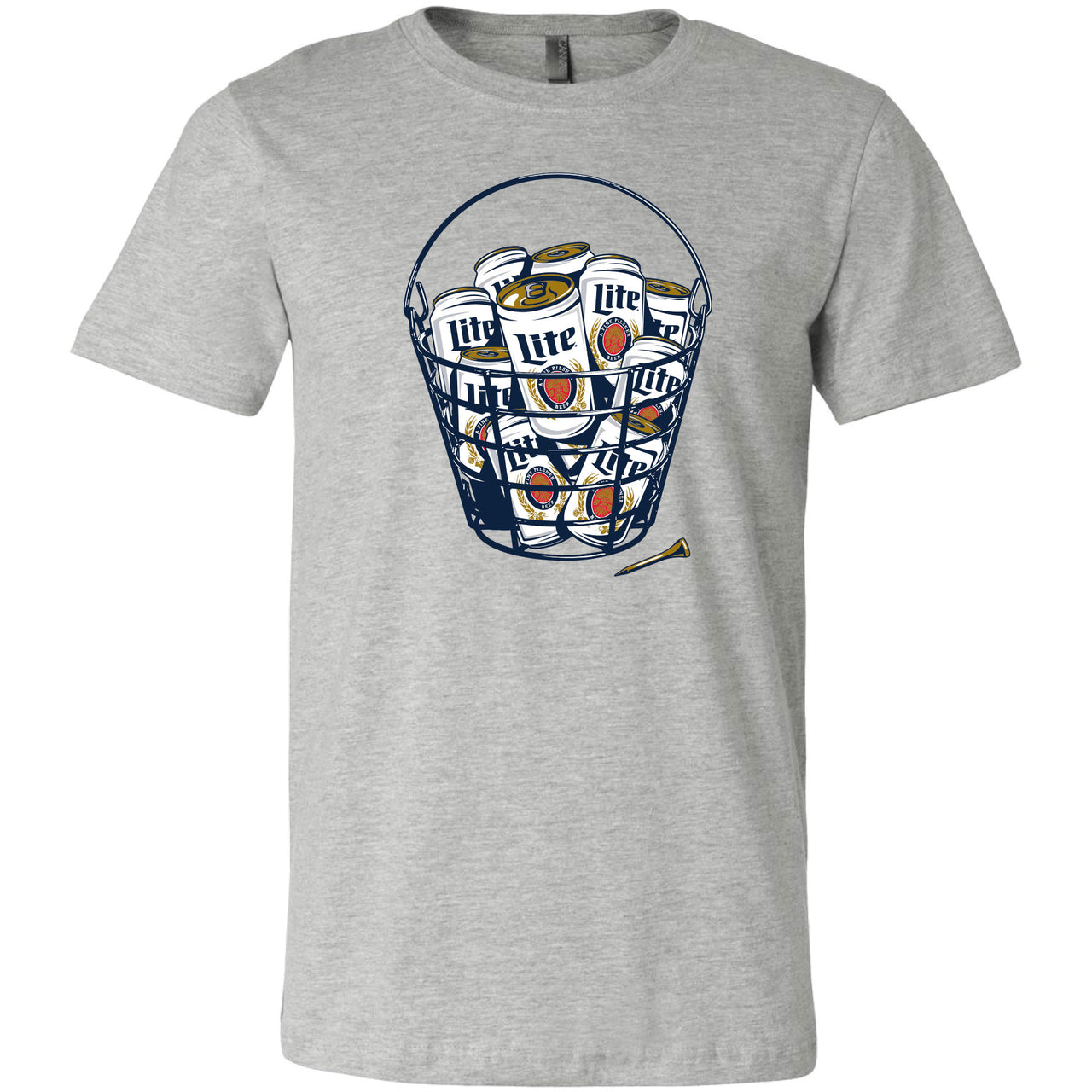 Miller Lite - Golf - Can Bucket T-shirt