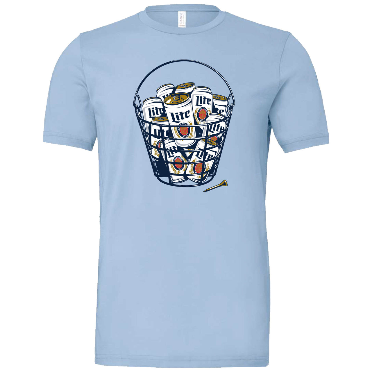 Miller Lite - Golf - Can Bucket T-shirt