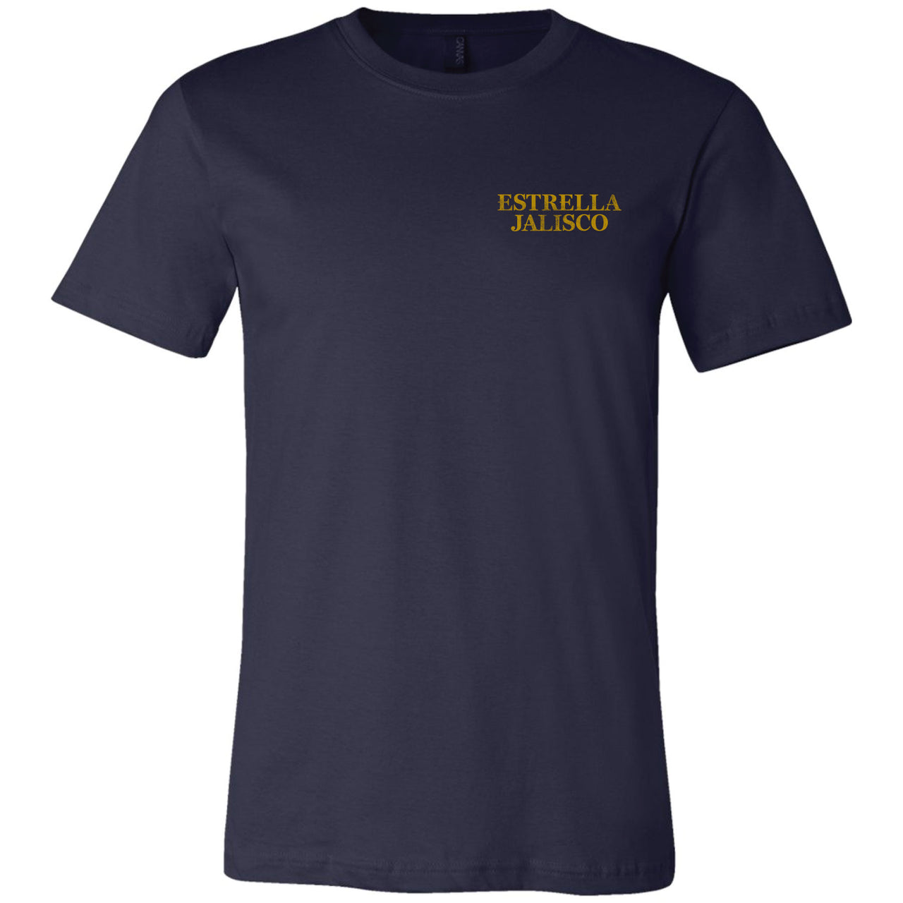 Estrella Jalisco - Crest Design with Estrella Left Chest - 2-sided - T-Shirt