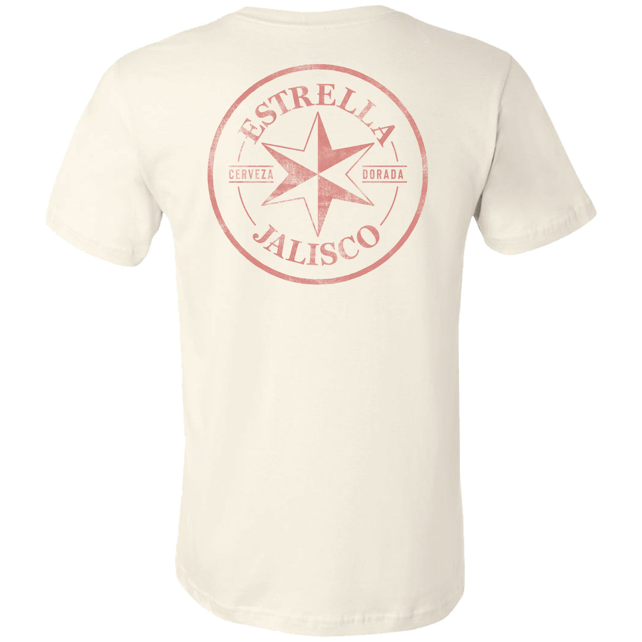 Estrella Jalisco - Bottle and Crest Design - 2-sided - T-shirt