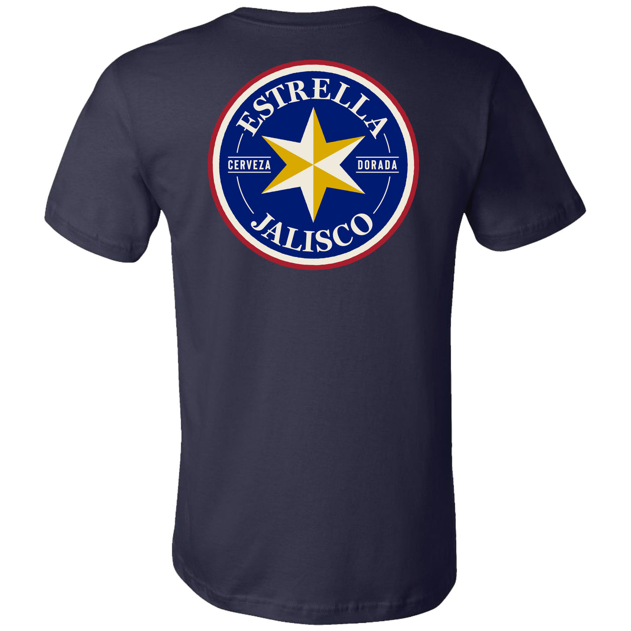 Estrella Jalisco - Crest Full Color and one color - 2-sided - T-shirt