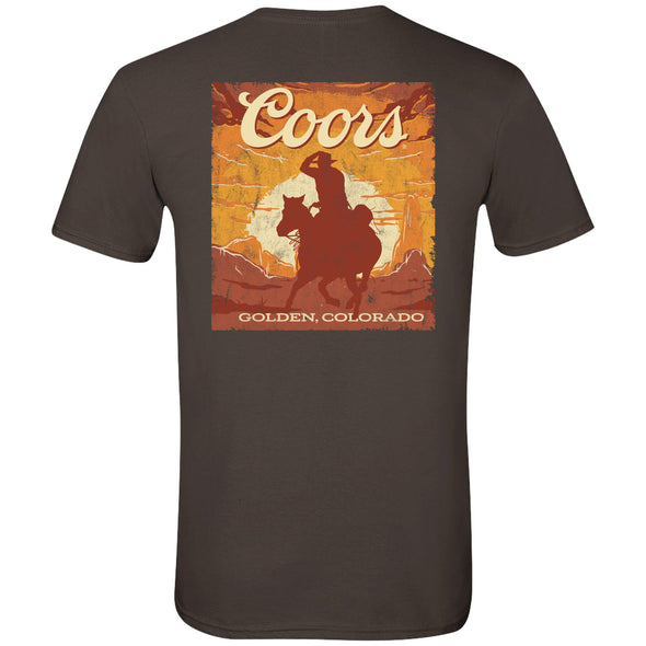 Coors Banquet Rodeo Cowboy Rider T-shirt