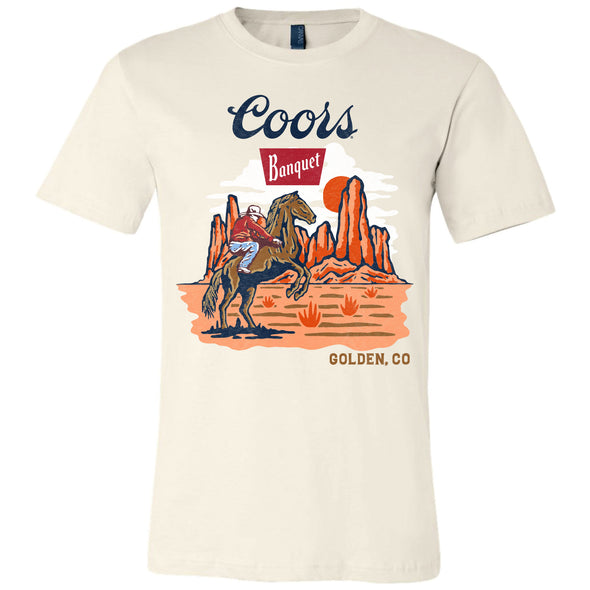 Coors Banquet Rodeo Cowboy Butte T-shirt