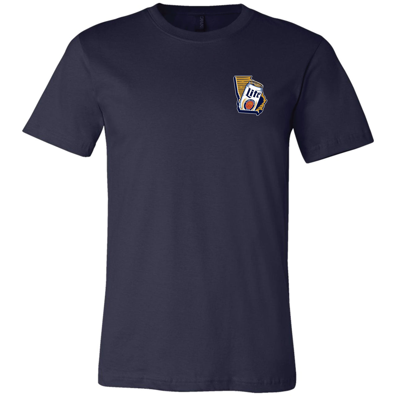 Miller Lite - Miller Time Georgia 2-sided T-shirt