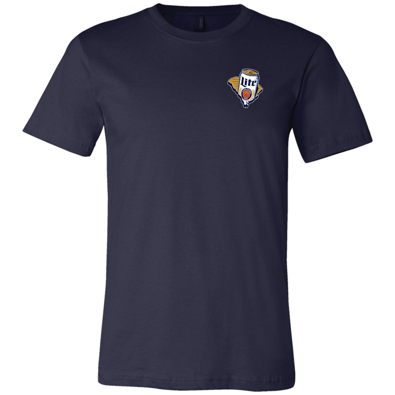 Miller Lite - Miller Time South Carolina 2-sided T-shirt
