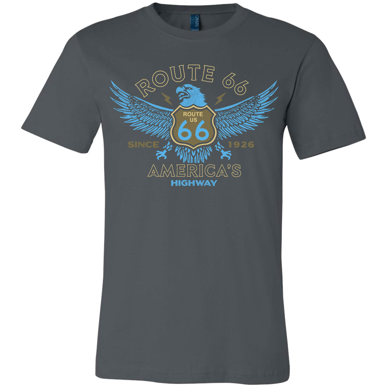 Route 66 - America's Highway Eagle T-shirt