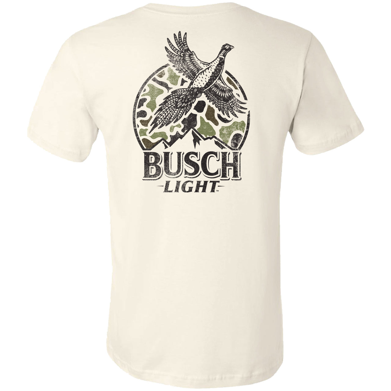 Busch Light - 2024 Can Camo - Pheasant Version 2-sided T-shirt