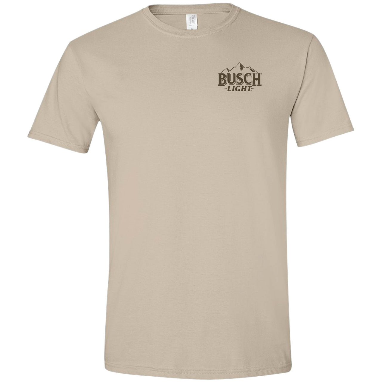 Busch Light - 2024 Can Camo Wildlife Buck Scene 2-sided T-shirt