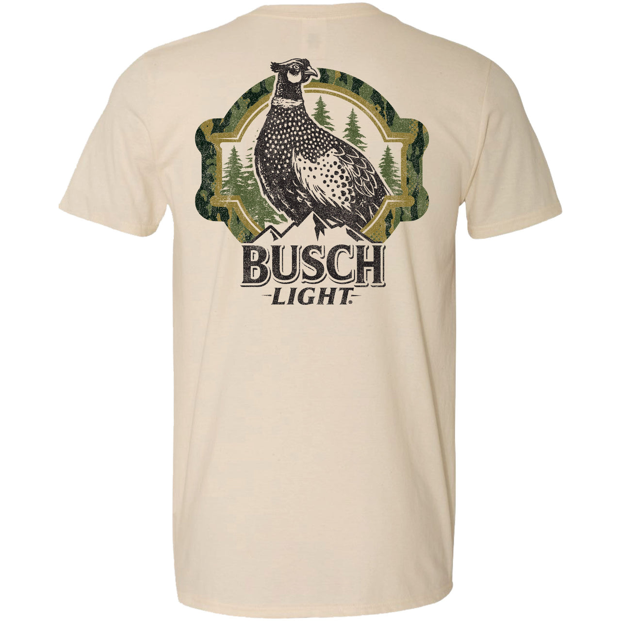 Busch Light - Hunting - 2025 Can Camo Pheasant Frame 2-sided T-shirt