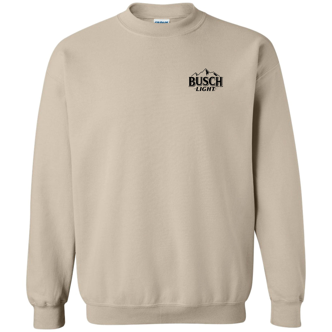 Busch Light - Hunting - 2025 Can Camo Pheasant Circle 2-sided Crew Sweatshirt