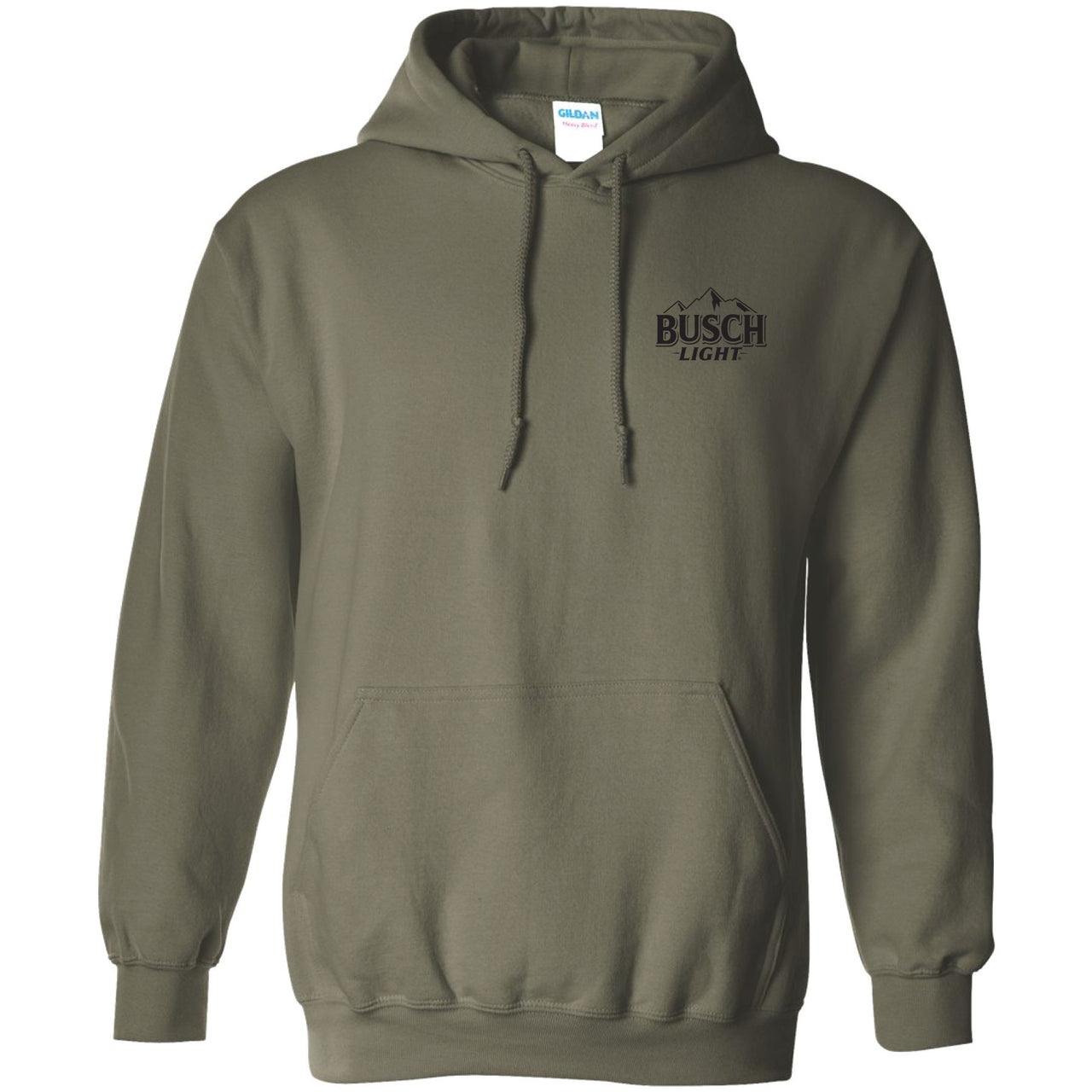 Busch Light - Hunting - 2025 Can Camo Pheasant Circle 2-sided Hoodie - V2