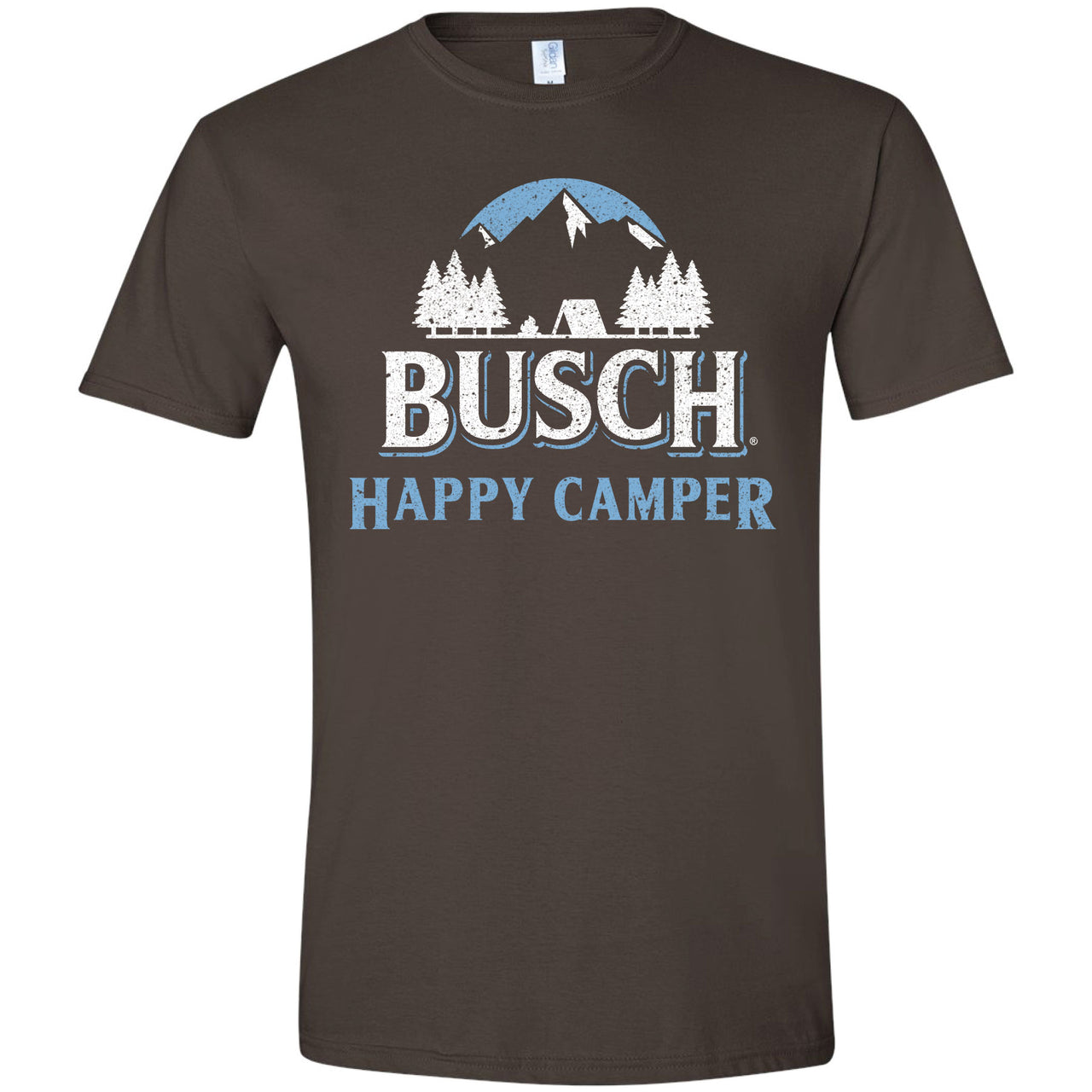 Busch Light - Happy Camper Logo - T-shirt
