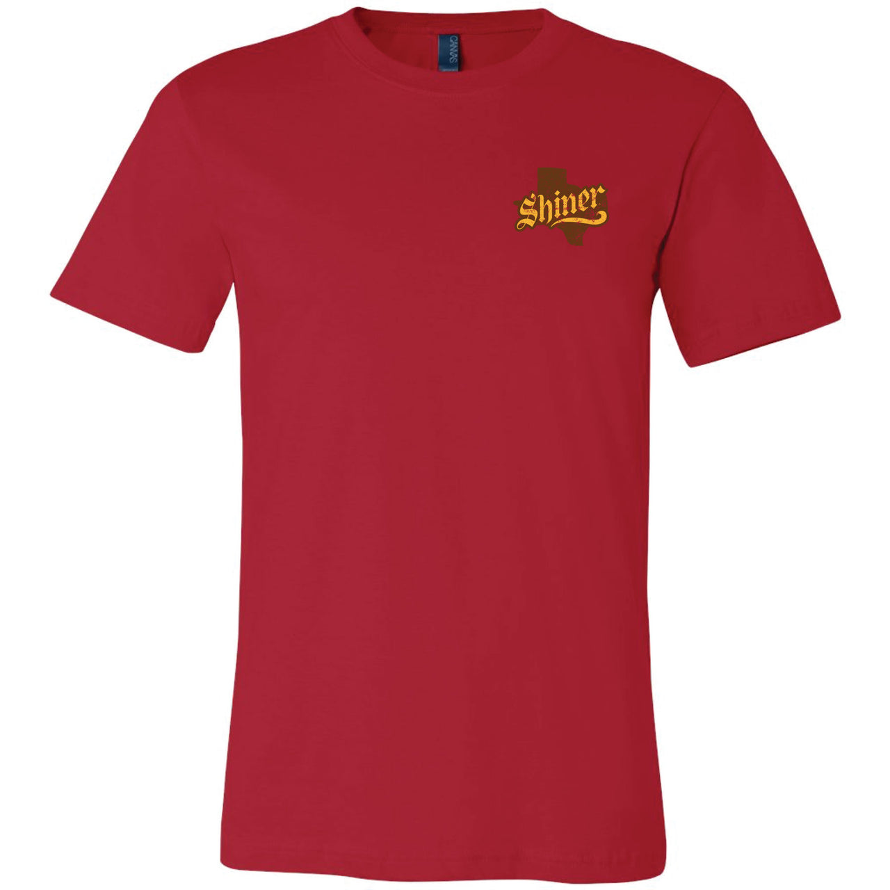 Shiner Bock - Crushed Can 2-sided T-shirt