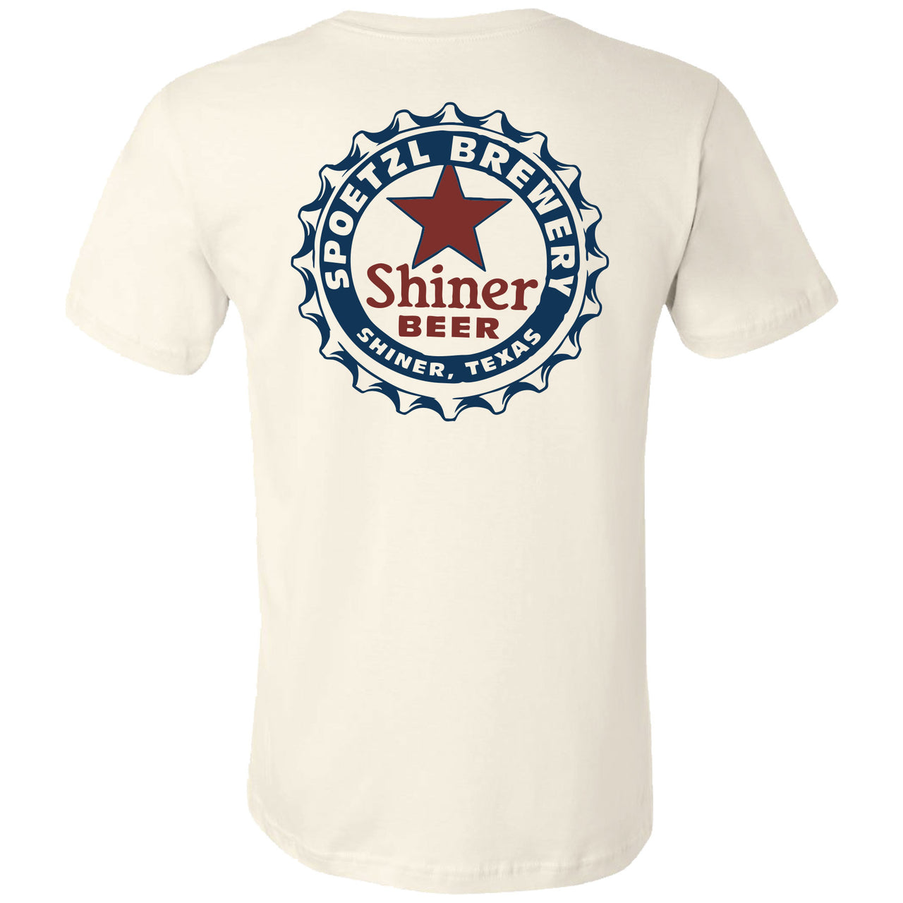 Shiner Bock - Bottle Cap 2-sided T-shirt