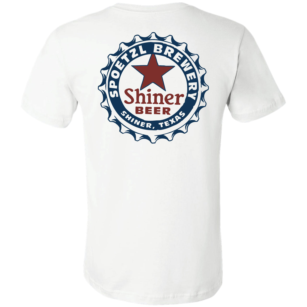 Shiner Bock - Bottle Cap 2-sided T-shirt