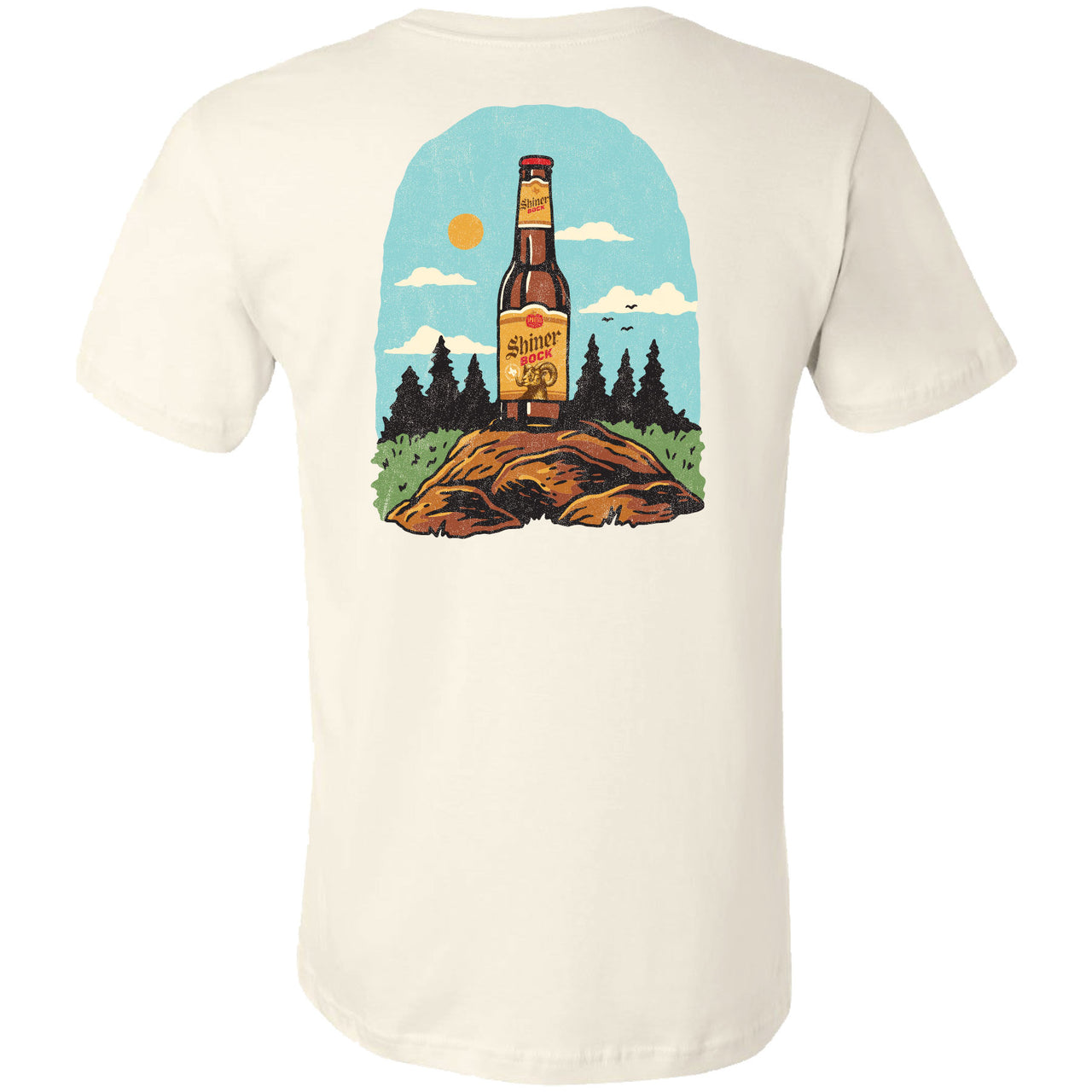 Shiner Bock - The Outdoors 2-sided T-shirt