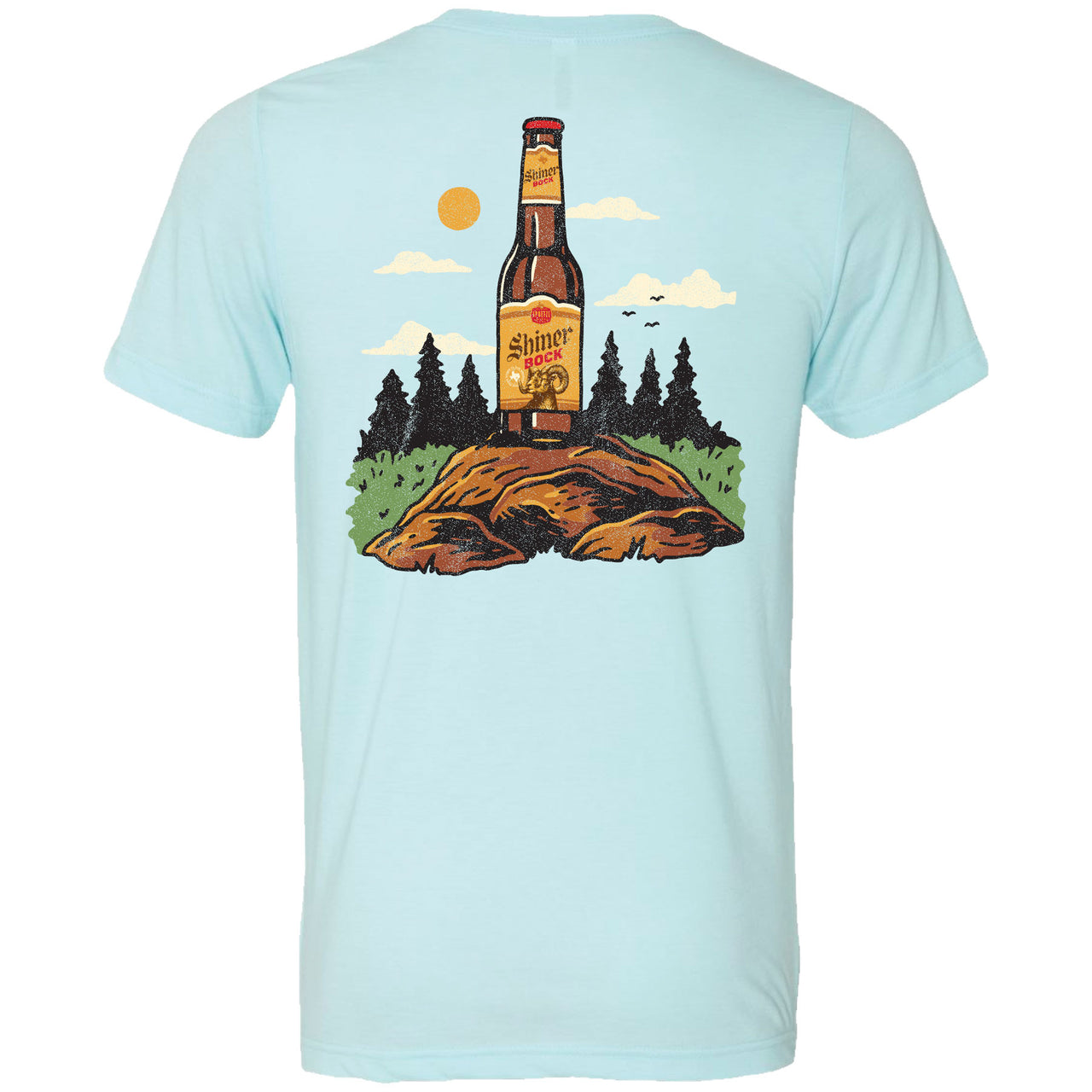 Shiner Bock - The Outdoors 2-sided T-shirt
