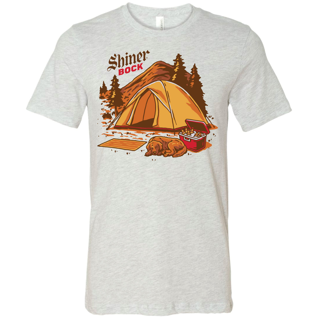Shiner Bock - Camp Scene T-shirt